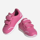 Buty sportowe dziecięce dla dziewczynki na rzepy Adidas Vs Switch 3 Cf I IG9645 22 Różowe (4066755744299) - obraz 6