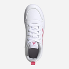 Підліткові кросівки для дівчинки Adidas Tensaur K S24034 39.5 Білі (4064044537881) - зображення 5