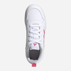 Підліткові кросівки для дівчинки Adidas Tensaur K S24034 40 Білі (4064044537980) - зображення 5
