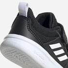 Buty sportowe chłopięce na rzepy Adidas Tensaur I S24054 21 Czarne (4064044618405) - obraz 6