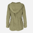 Куртка демісезонна подовжена жіноча PERSO BLE206000F XL Зелена (5908312936756) - зображення 7