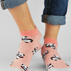 Шкарпетки жіночі низькі бавовняні Noviti ST024-G-02 31-34 Рожеві (5905204314920) - зображення 2