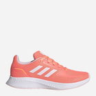 Buty sportowe młodzieżowe dla dziewczynki adidas Runfalcon 2.0 K GX3535 37.5 Pomarańczowe (4065419303537)