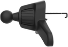 Samochodowy uchwyt z bezprzewodowym ładowaniem Xqisit NP Magnetic Car Charger Magsafe Compatible Black (4029948221335) - obraz 2