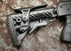 Приклад FAB Defense GLR-16 CP с регулируемой щекой для AK AR15 Черный - изображение 5