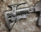 Приклад FAB Defense GLR-16 CP з регульованою щокою для AK AR15 Чорний - зображення 6