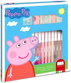 Zestaw kreatywny Multiprint Stamps and Felt-tip pens Peppa Pig (8009233868755) - obraz 1