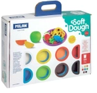Zestaw do lepienia Milan Soft Dough z narzędziami 8 x 59 g (8411574094012) - obraz 1