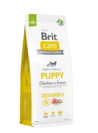 Корм для щенков Brit Care Dog Sustainable Puppy с курицей и насекомыми
