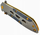 Спасательный Складной Многофункциональный Нож JB Tacticals EDC HUNTING 04 Серый - изображение 4