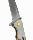 Спасательный Складной Многофункциональный Нож JB Tacticals EDC HUNTING 04 Серый - изображение 8