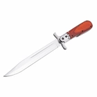Нож складной Финка Кортик с удлиненным лезвием в кожаном чехле - изображение 14