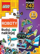 Zestaw książek LEGO. Buduj i naklejaj: Roboty - LEGO Books (9788325340896)