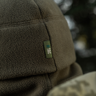 Шапка флис with Watch Slimtex Olive M-Tac M Elite Dark Cap (320г/м2) - изображение 10