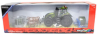 Traktor Britains Metalic Green Valtra z akcesoriami (0036881433231) - obraz 1