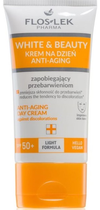 Krem do twarzy Floslek Pharma White & Beauty Anti-Aging SPF 50+ na dzień 30 ml (5905043022970) - obraz 1
