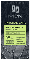 Крем для обличчя AA Cosmetics Men Natural Care 50 мл (5900116068114) - зображення 2