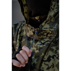 Тактичний військовий плащ-намет з люверсами (дощовик-пончо), універсального розміру, камуфляж піксель - зображення 5