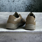 Тактичні кросівки пісок 3Д сітка олива Натуральна шкіра Win War 45 (30см) - зображення 5