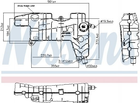 Расширительный бачок NISSENS 996026 5010263004, 7420783901, 7420828448