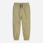 Spodnie joggery młodzieżowe chłopięce Cool Club CCB2410964 140 cm Khaki (5903977190086) - obraz 1