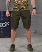 Тактические мужские шорты 5.11 Tactical M олива (16348) - изображение 1