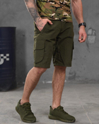 Тактические мужские шорты 5.11 Tactical M олива (16348) - изображение 2