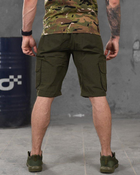 Тактические мужские шорты 5.11 Tactical M олива (16348) - изображение 5