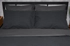 Набір наволочок Moon&Star Бязь Gold Люкс Gray Stripe&Black 40х40 2 шт (MS-840000204)