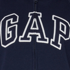 Толстовка на блискавці з капюшоном жіноча GAP 463503-01 XL Темно-синя (1200112690413) - зображення 4