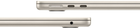 Laptop Apple MacBook Air 13.6" M3 16/512GB 2024 (MXCU3D/A) Starlight - obraz 5