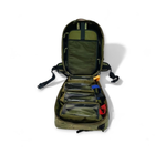 Рюкзак військового медика великий Мульт зелений - зображення 1