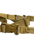 Оружейный ремень подвесной, ремень для оружия с одной точкой крепления Бежевый - изображение 7