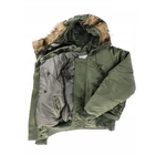 Куртка бомбер летная MIL-TEC US N2B Basic Олива XL - изображение 6