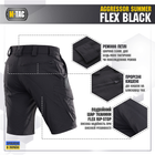 Шорты XL Summer M-Tac Flex Black Aggressor - изображение 5