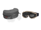 Gogle захистні окуляри з монтажем на каску/шолом - Dark Earth [FMA] - зображення 3
