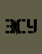 Бавовняна футболка прямого крою ЗСУ з принтом військовий олива 46 - зображення 2