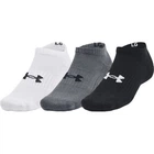 Носки Under Armour 1363241-003 Core No Show 3 пари Чорний MD (194513943142)