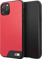 Панель BMW Smooth PU Leather для Apple iPhone 11 Pro Red (3700740462089)