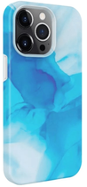 Etui plecki Evelatus Premium Silicone Case Customized Print do Apple iPhone 13 Pro Blue (4752192062958) - obraz 1