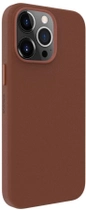 Etui plecki Evelatus Genuine Leather Case MagSafe do Apple iPhone 14 Pro Max Brown (4752192064136) - obraz 1