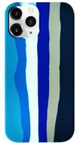 Панель Evelatus Silicone case Multi-Colored для Apple iPhone 14 Pro Blue (4752192063337) - зображення 1