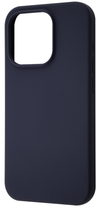 Панель Evelatus Premium Magsafe Soft Touch Silicone Case для Apple iPhone 15 Midnight Blue (4752192066581) - зображення 1