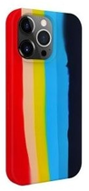 Панель Evelatus Silicone Case Multi-Colored для Apple iPhone 15 Pro Max Rainbow (4752192068523) - зображення 1