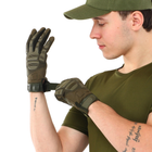 Рукавиці тактичні з закритими пальцями Military Rangers BC-8799 M Оликовий - зображення 3