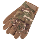 Рукавиці тактичні з закритими пальцями Military Rangers BC-8816 L Камуфляж Multicam - зображення 5