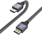 Кабель Wozinsky HDMI - HDMI M/M 5 м Silver (5907769300905) - зображення 1