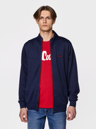 Bluza męska rozpinana streetwear z kołnierzykiem Lee Cooper Enzo-4233 M Granatowa (5904347393809) - obraz 2