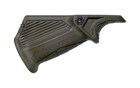 Передняя рукоятка-упор DLG Tactical (DLG-049) горизонтальная на Picatinny (полимер) олива - изображение 1