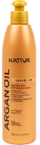 Krem do włosów Kativa Argan Oil Leave-In Protection 250 ml (7750075061842) - obraz 1